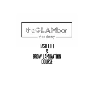 Lash lift & brow lamination course