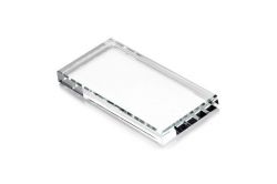 LONG CRYSTAL - A PALETTE WITH A SLOT FOR GLUE