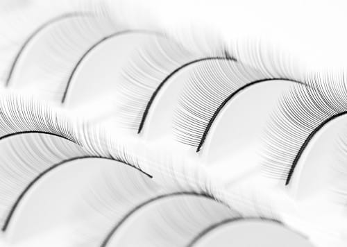 Training eyelashes